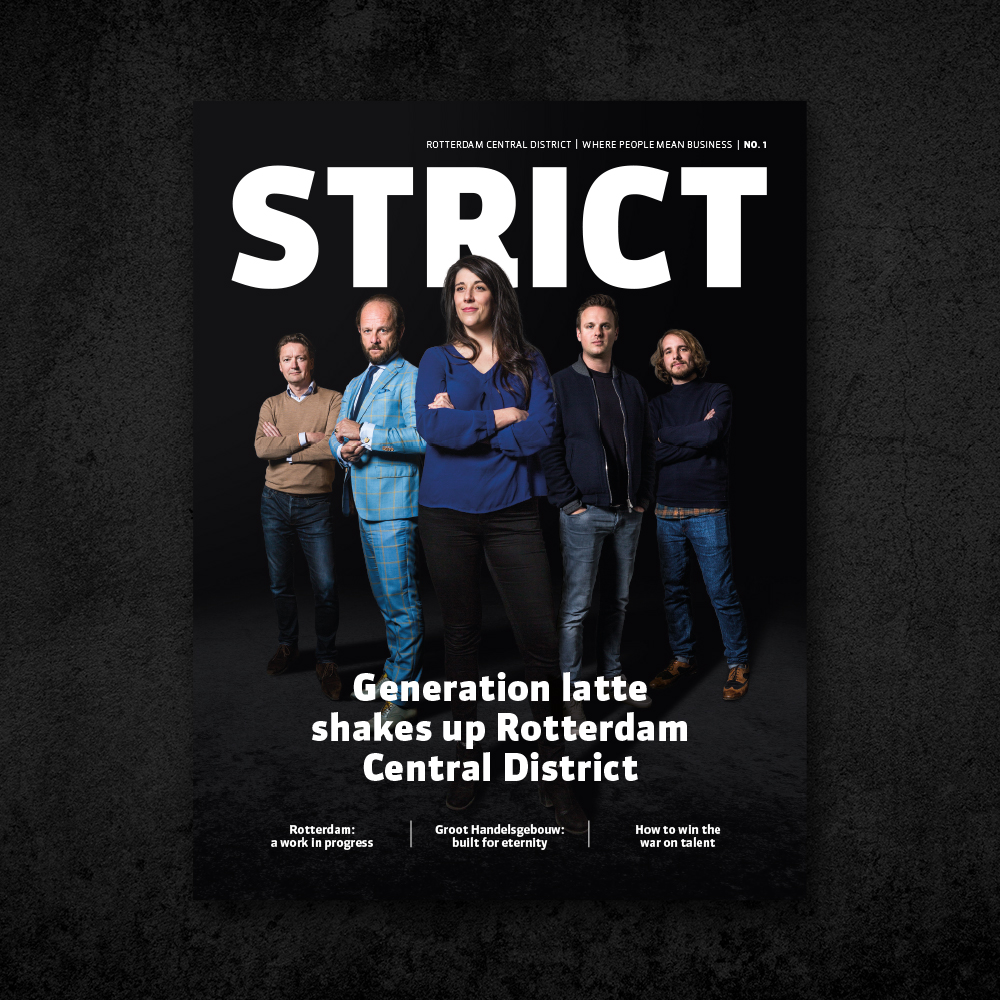 Cover van het eerste magazine STRICT over RCD
